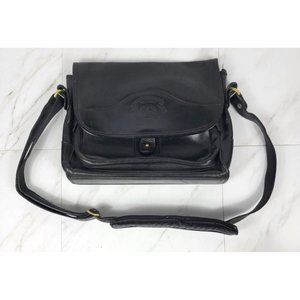 The Original No. 58 Ghurka Original Black Leather Bag- The Catcher